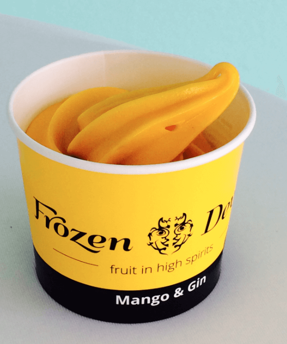 Sorbets mit Schuss von Frozen Devil