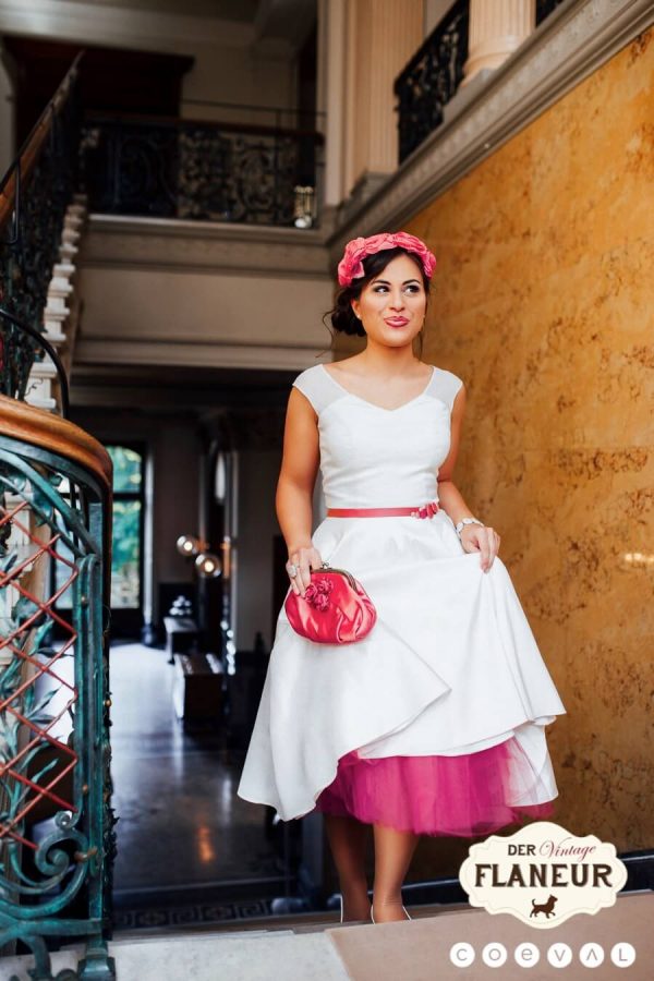 Petticoat Brautkleid Von Noni Der Vintage Flaneur