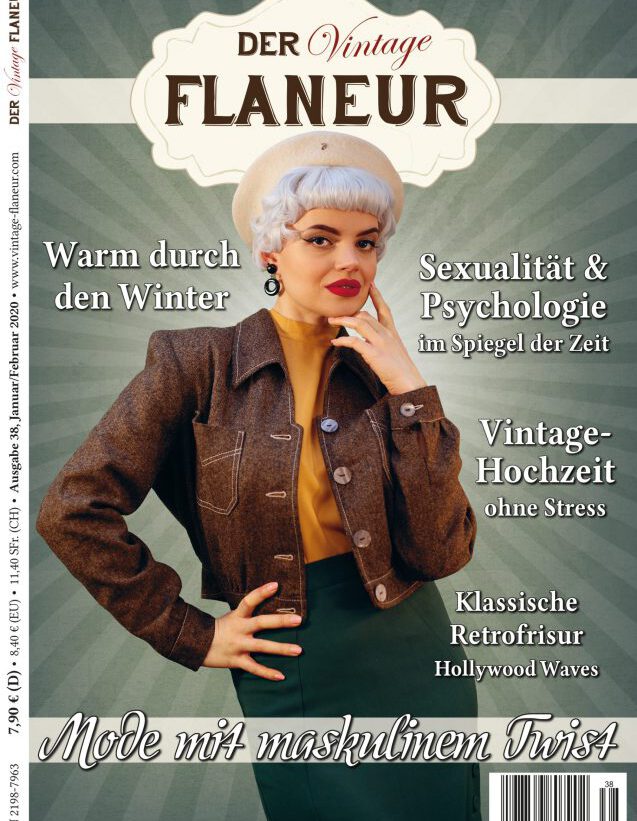 Cover Ausgabe 38 des Vintage Flaneurs