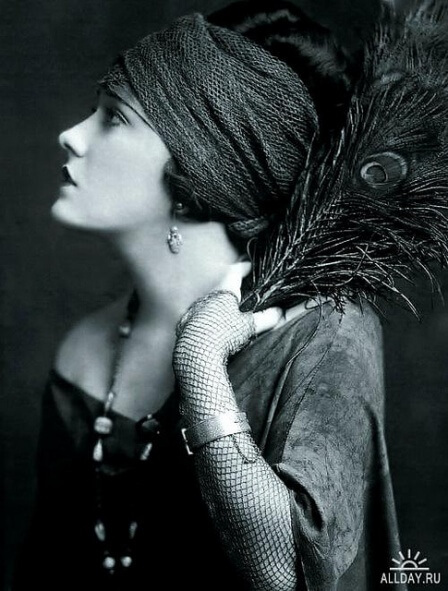 Foto einer Dame aus den 20ern