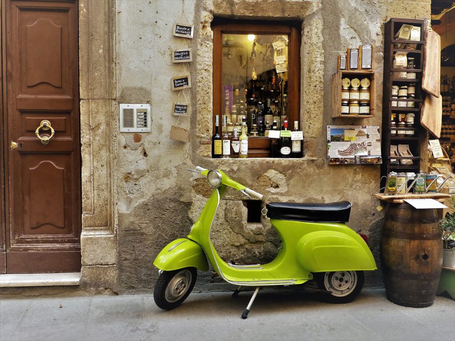 Vespa in Italien