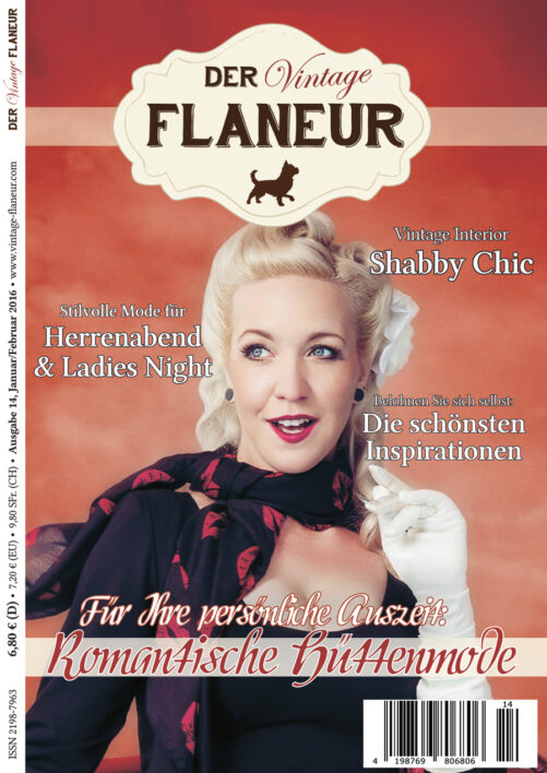Cover Ausgabe 14 des Vintage Flaneurs